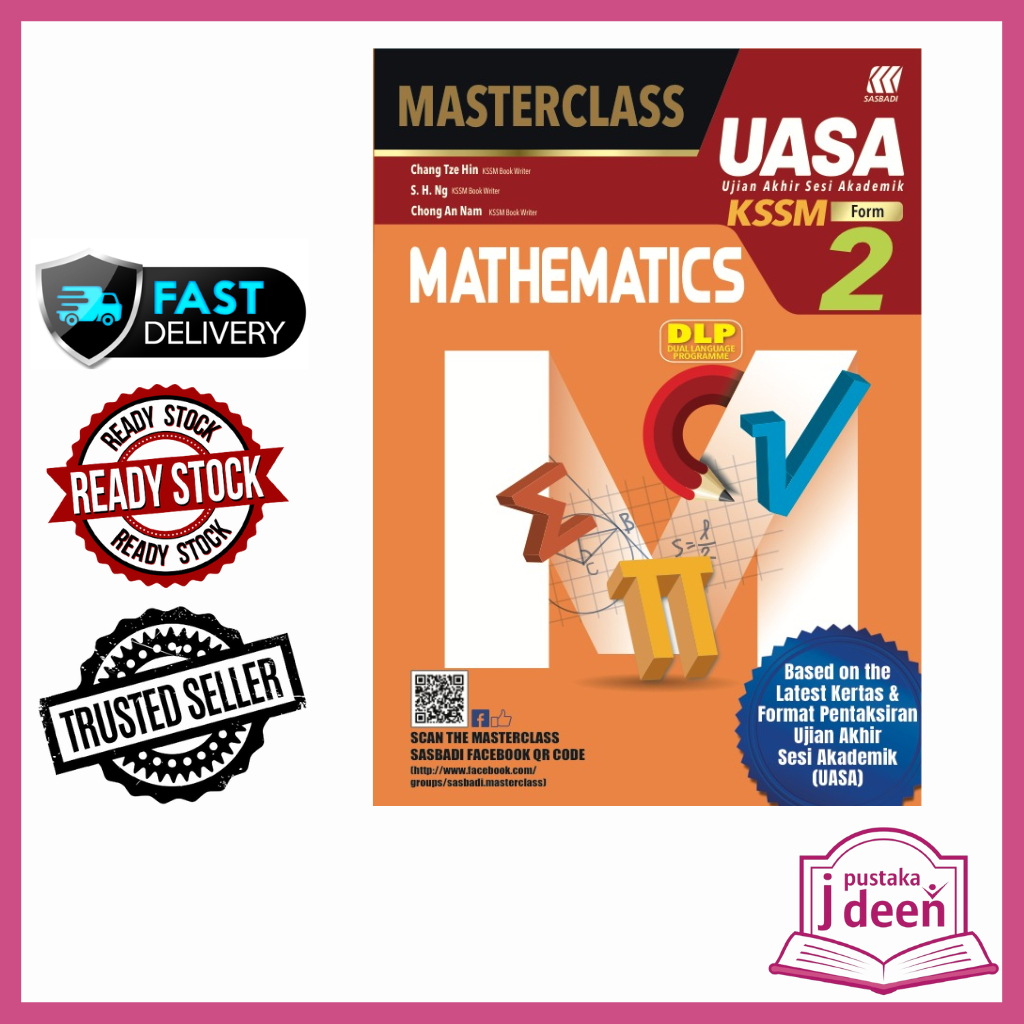JDEEN BUKU RUJUKAN MATHEMATICS TINGKATAN 2 - MASTERCLASS UASA 2023 ...