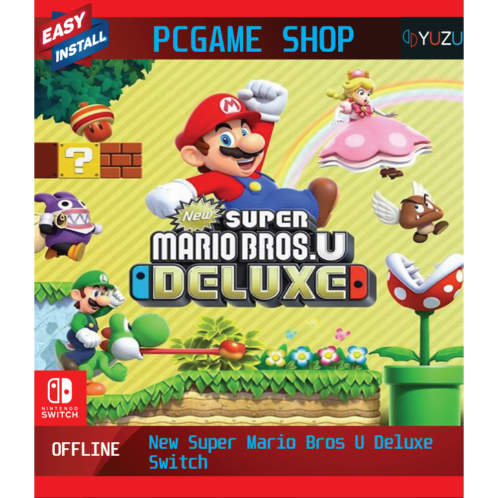 Yuzu new super mario bros u clearance deluxe