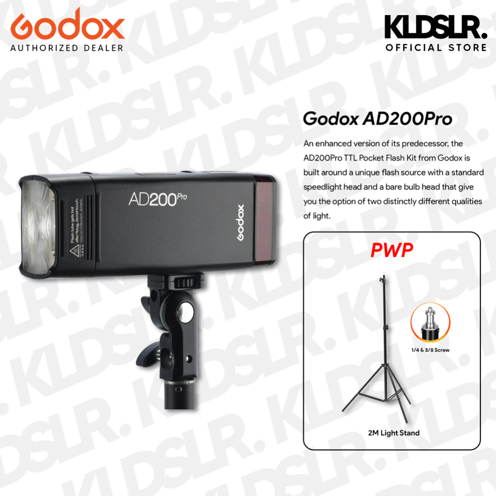 Godox Ad200 Pro Pocket Flash — Pro Photo Supply