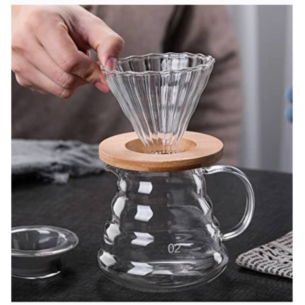 Pour over coffee set/coffee dripper/Gooseneck kettle/coffee maker ...