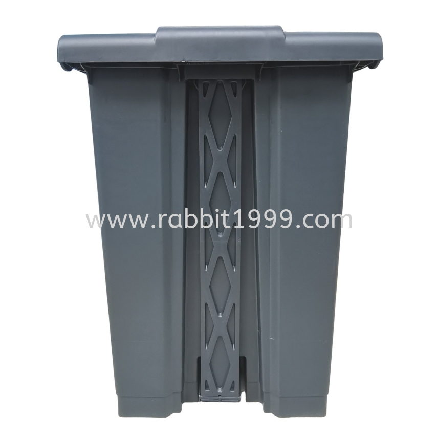 RABBIT XDPC PLASTIC PEDAL BIN - 68Lt - recycle step on pedal bin ...