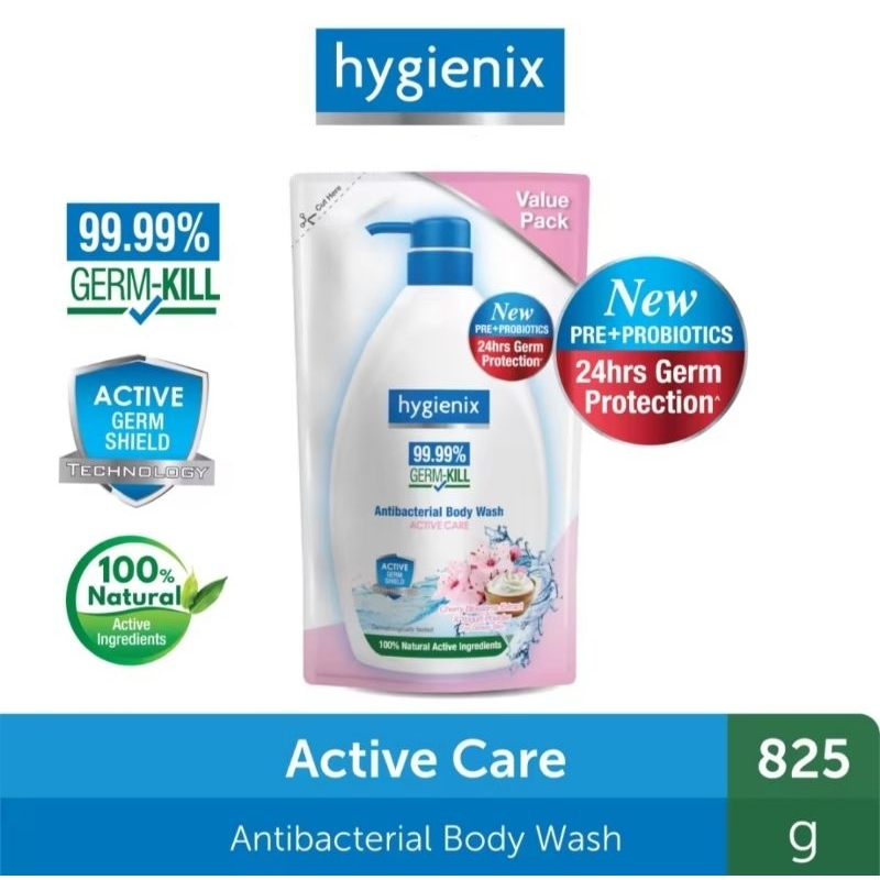 Hygienix Antibacterial Body Wash 825 Gram Refill Pack | Shopee Malaysia