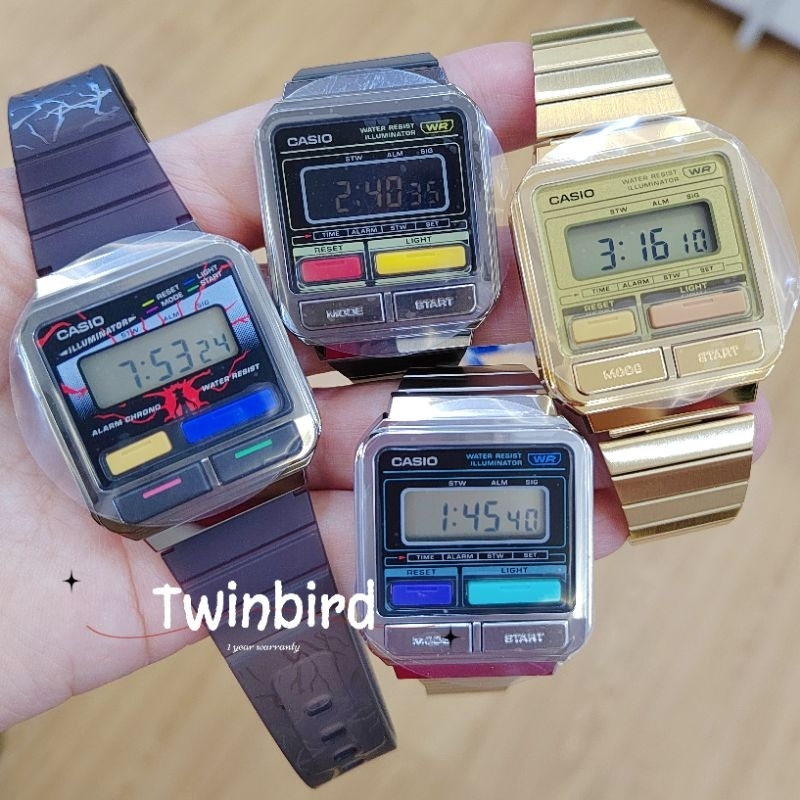 A120WEST-1A STRANGER THINGS COLLABORATION Casio Vintage Watch A120 ...