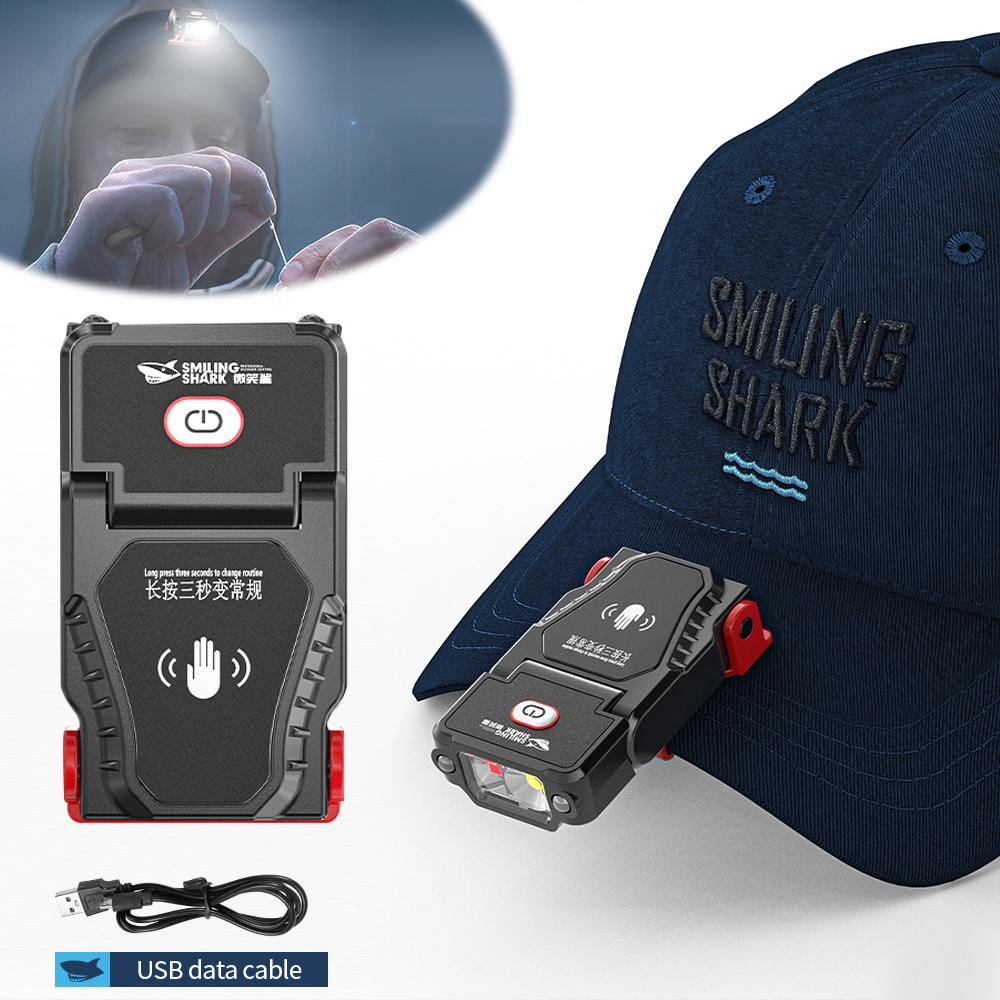 Outdoor Activities Flashlight For Hiking,Emergency Hat Clip Cap Light ...