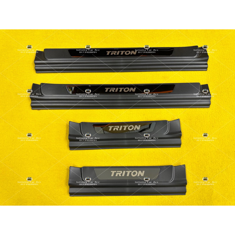 Mitsubishi Triton 20152022 Side Sill Plate Door Step Side Step