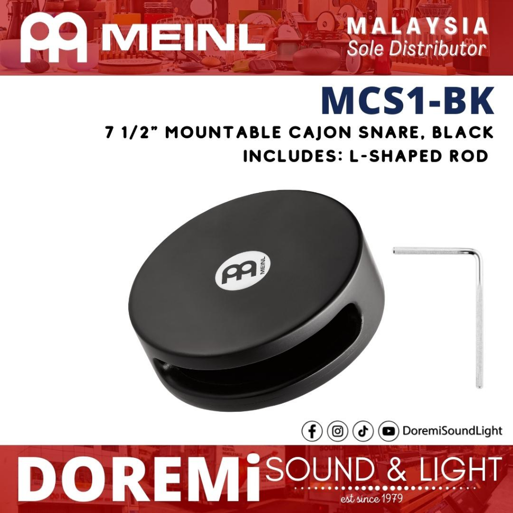 Meinl MCS1-BK Mountable Cajon Snare | Shopee Malaysia