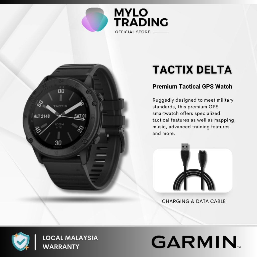 Garmin tactix delta discount size