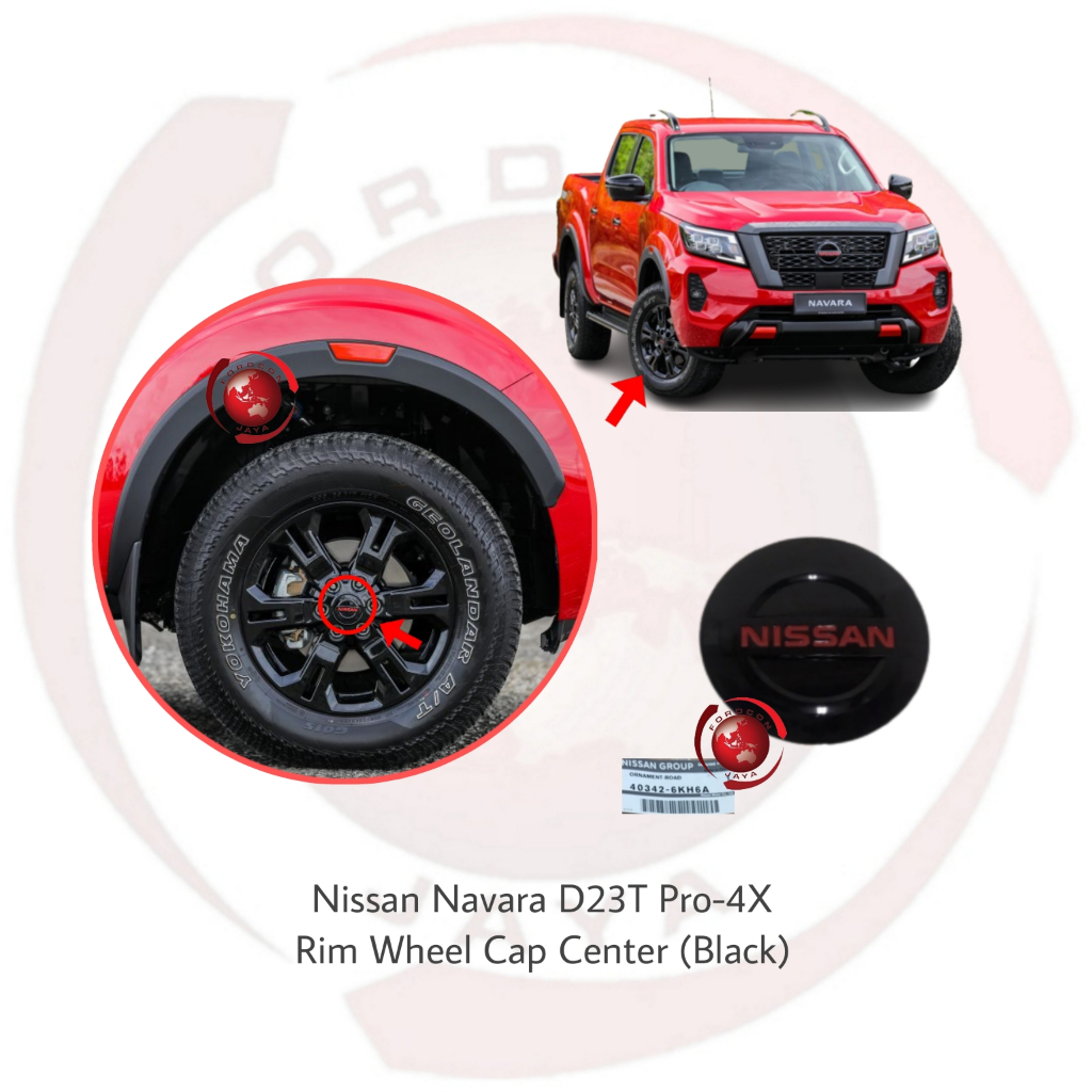 Nissan Wheel Hub Cap Center Navara D23T FL DC (PRO-4X) 40342-6KH6A ...