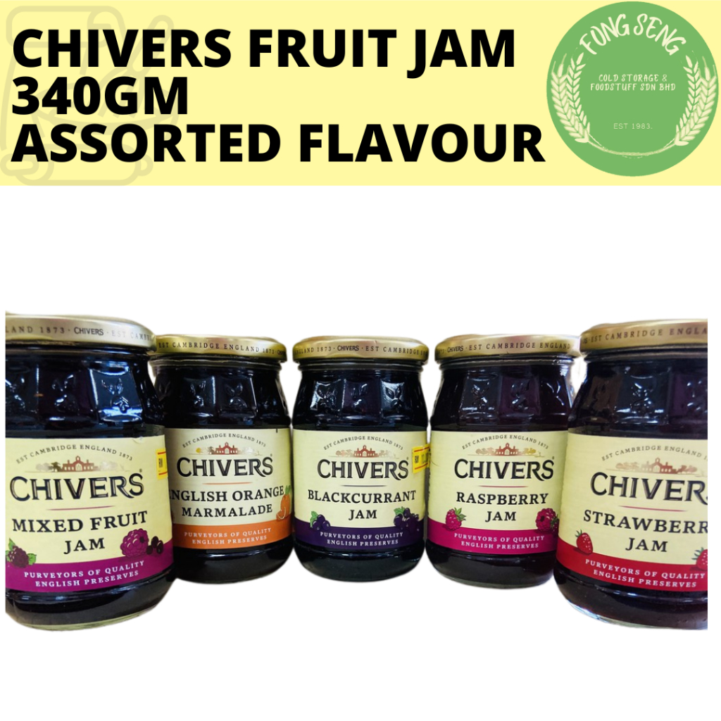 [CHIVERS] English Fruit Jam 340gm | Shopee Malaysia