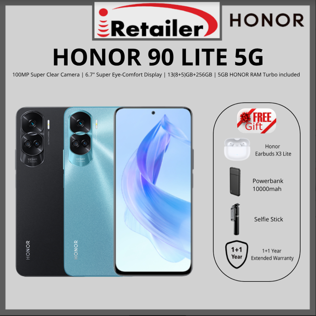 Honor 90 Lite 5g 100mp Super Clear Camera 67 Super Eye Comfort Display 100 Original 5484