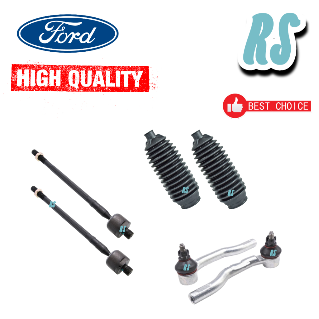 (1 Set) Ford Ranger T6, Mazda BT50 (2WD) 12-18Y Tie Rod End, Rack End ...
