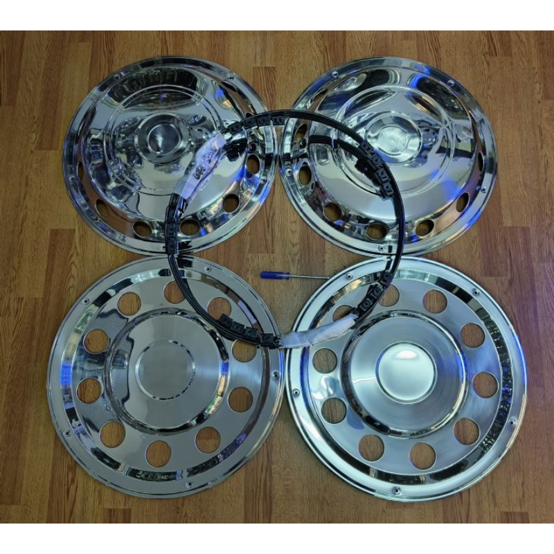 22.5 wheel cover set 4 pc(2 Front,2 rear) | Shopee Malaysia