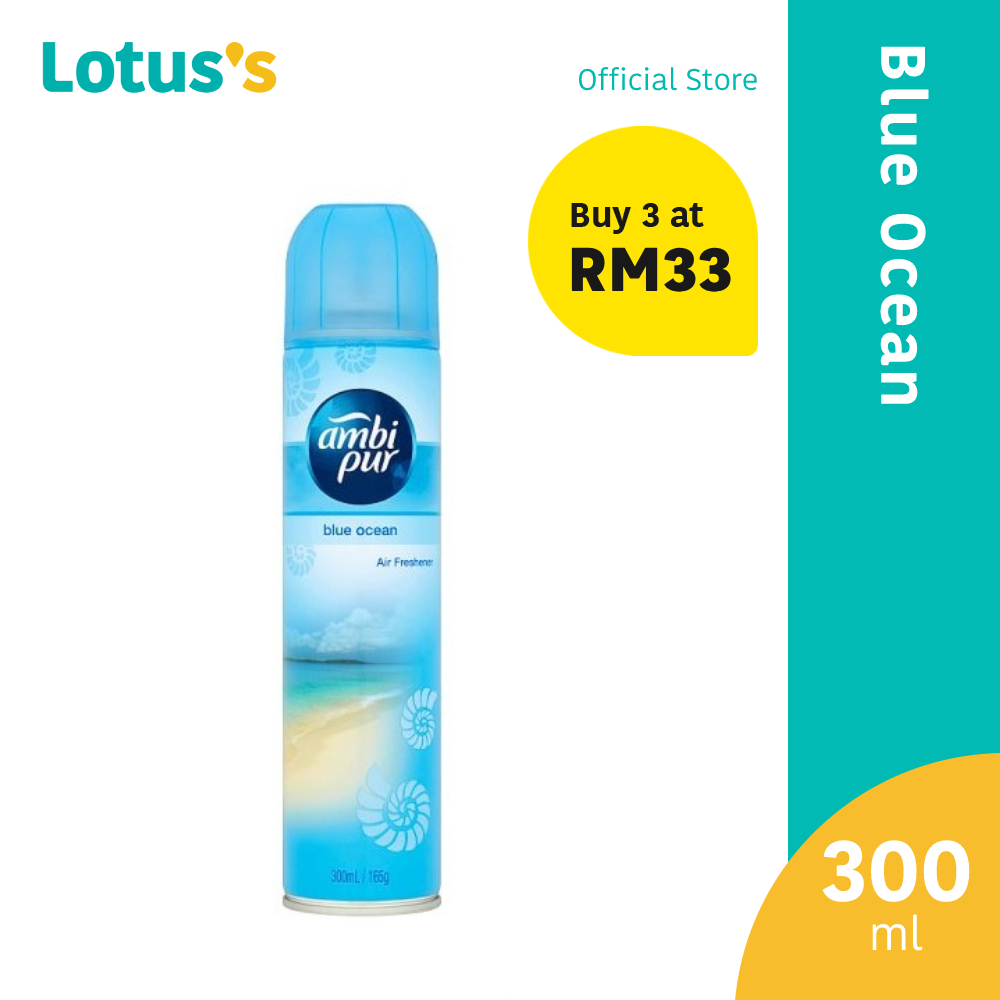 Ambi Pur Air Freshener Spray Blue Ocean 300ml delivery near you in