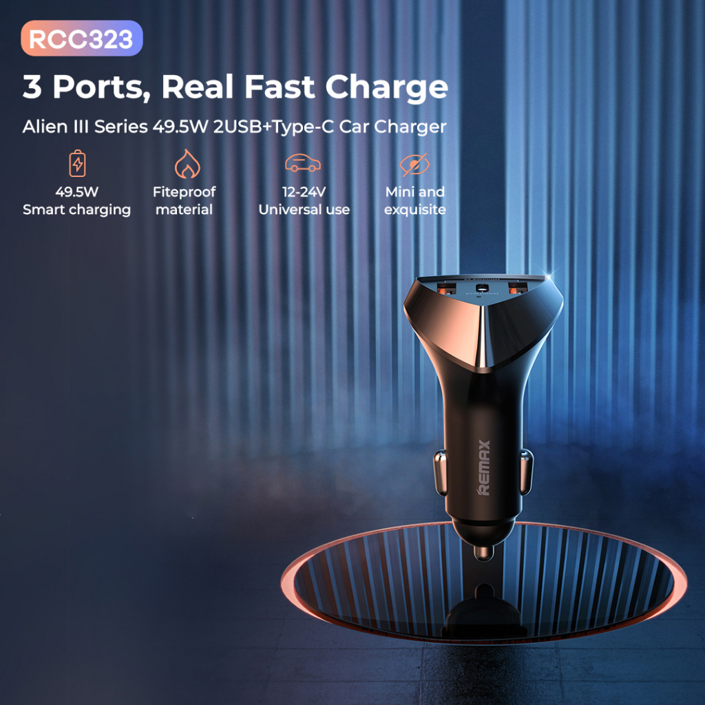 ANKER 52.5W 323 Car Charger User Manual