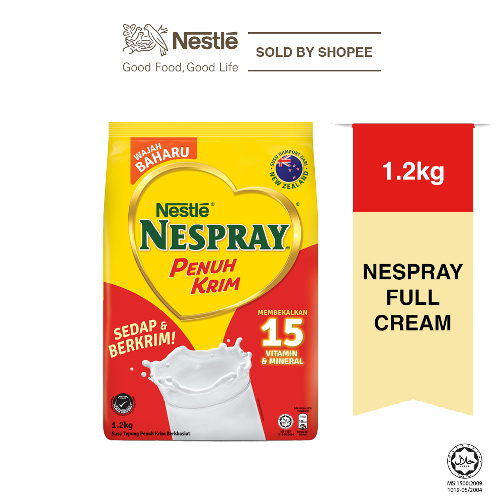 Product image NESTLE NESPRAY Full Cream Milk Powder (1.2kg)