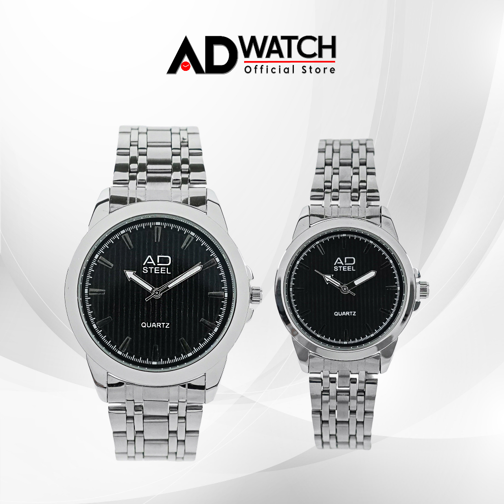 Ad steel watch made in sale