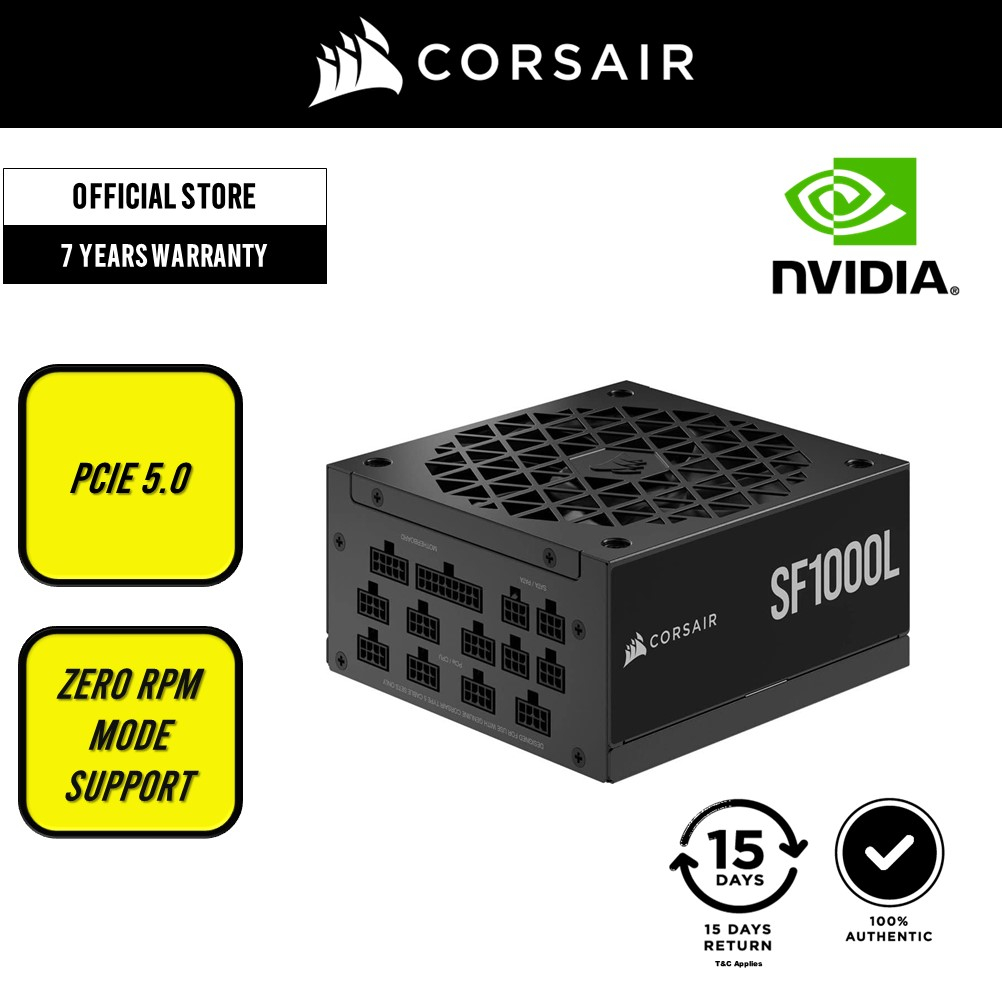 CORSAIR SFL Series SF1000L / SF850L Fully Modular 80PLUS Gold SFXL