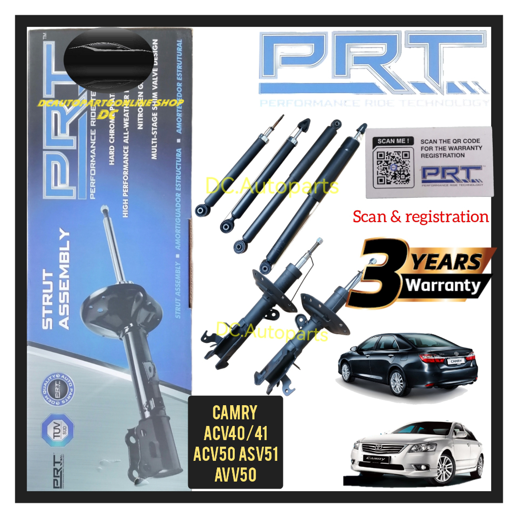 ( WARRANTY 3YEAR ) PRT TOYOTA CAMRY 2.0 2.4 2.5 ACV40 ACV41 ACV50 ASV50 ...