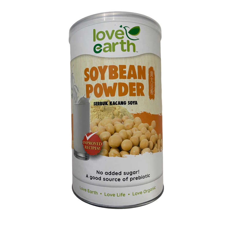 Love Earth Organic Soybean Powder Vegetarian 500g Shopee Malaysia