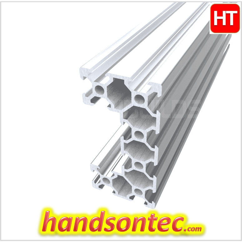 (40x80)mm Length=1000mm V Slotted C Beam Aluminum Profile Shopee Malaysia