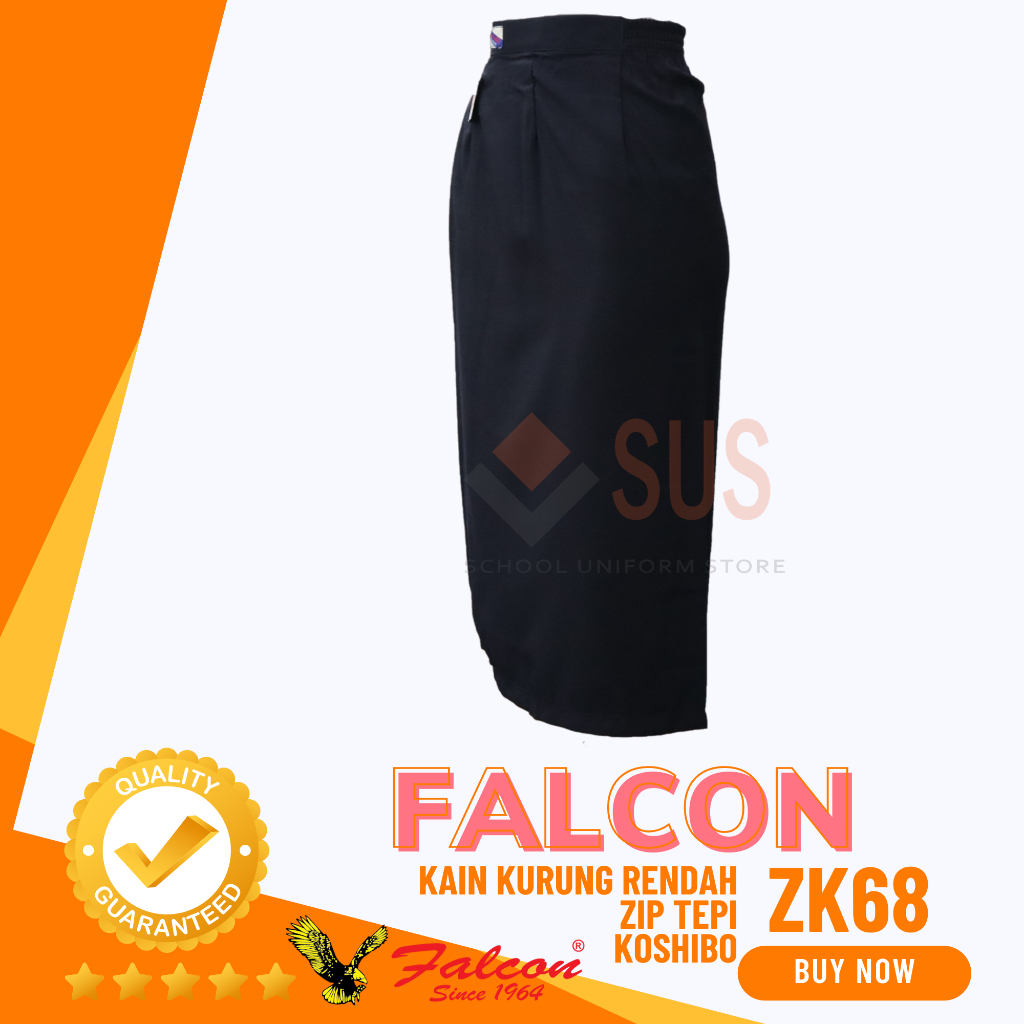 FALCON KAIN KURUNG SEKOLAH RENDAH SUSUN TEPI KOSHIBO LICIN ( ZIP TEPI ...