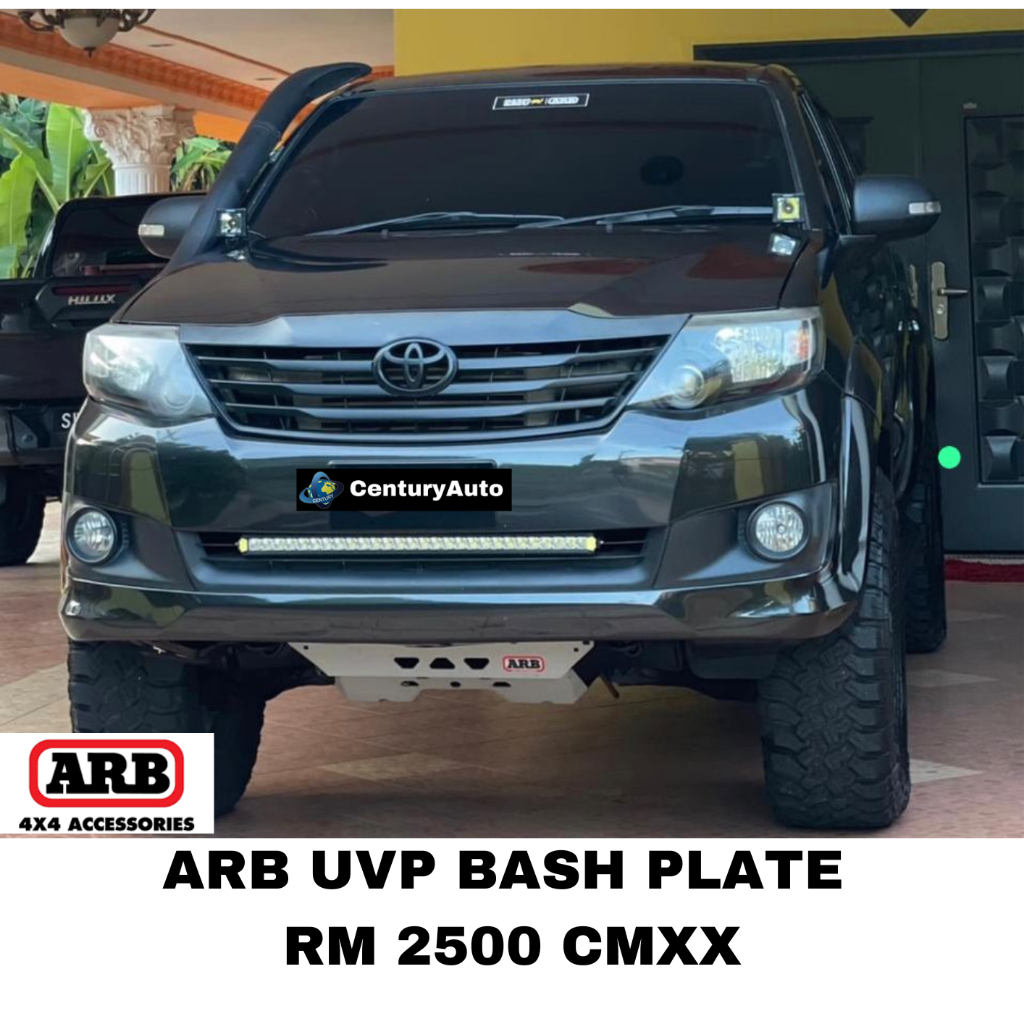 ORIGINAL ARB UVP BASH PLATE HILUX VIGO CENTURY AUTO Shopee Malaysia