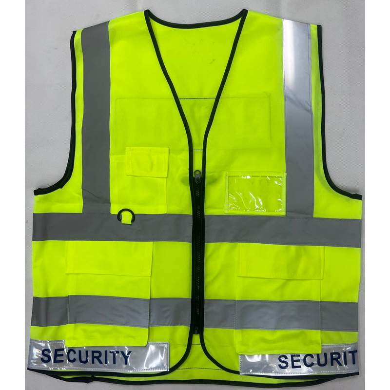 vest security keselamatan guard vest hi viz mesh reflector vest ...