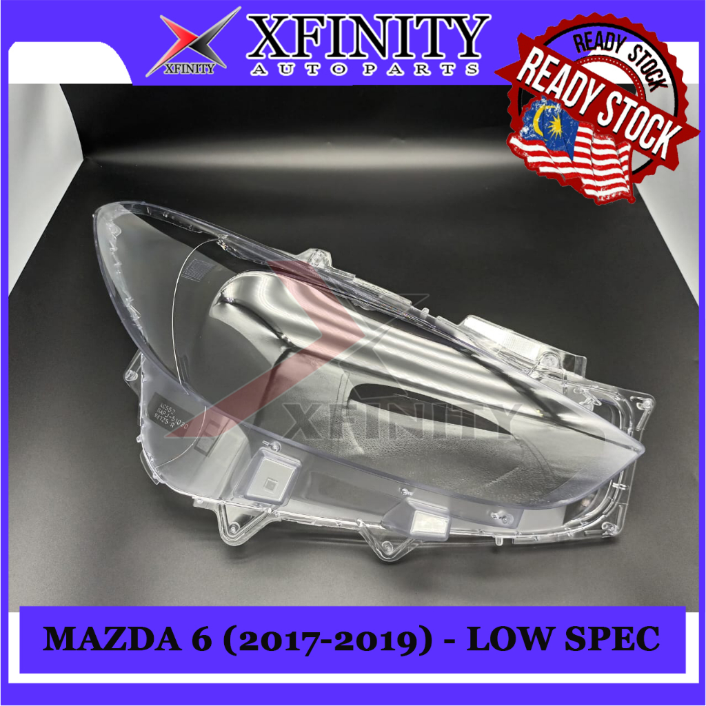 MAZDA 6 17 18 19 ( LOW SPEC ) HEADLAMP COVER / HEADLIGHT COVER