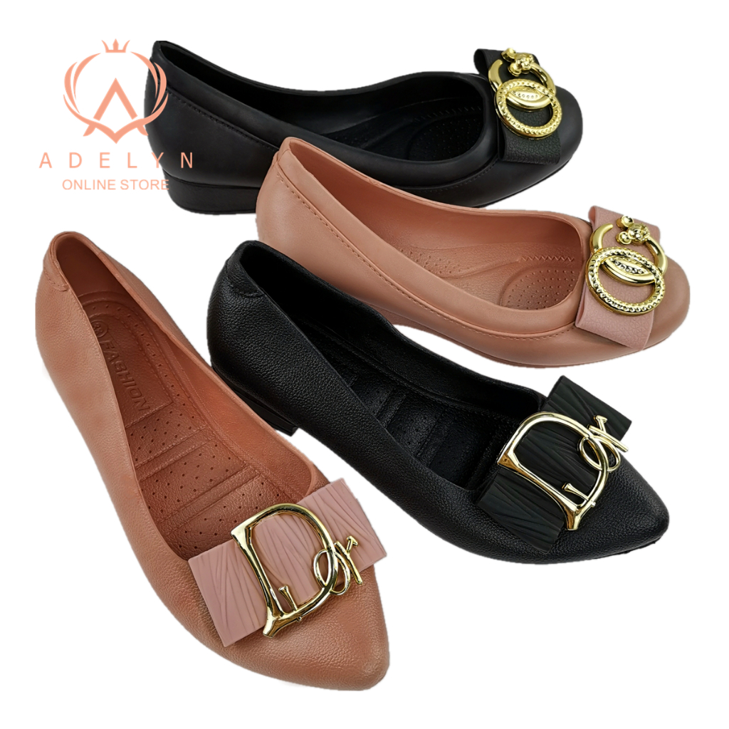 Lady AD1 Women Slip-Ons Ladies Jelly Shoes Rubber Working / Kasut Tutup ...