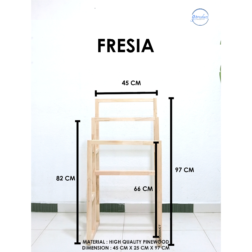 Penyangkut tuala | Standing Hanger complete collection, wood, metal ...