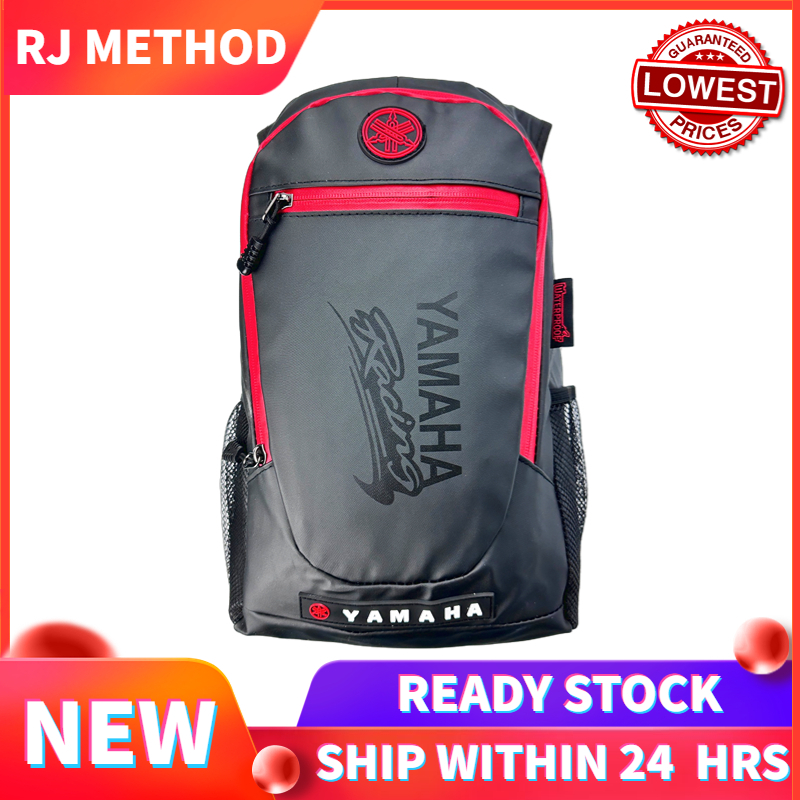 【READY STOCK】YAMAHA Waterproof BackPack Motor Rider Premium Bagpack Beg Belakang Lelaki Kalis