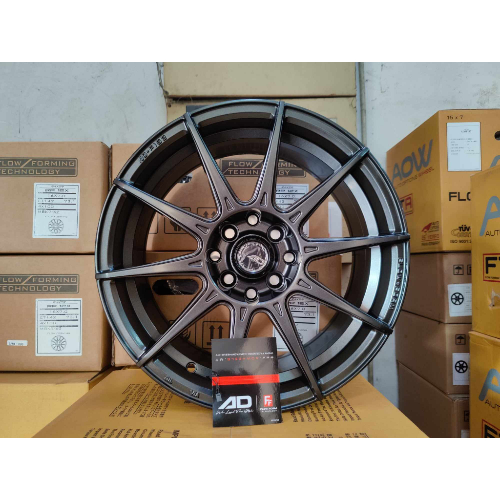 AD WHEEL SPORT RIM F152 FLOW FORMING 16 inch | Shopee Malaysia
