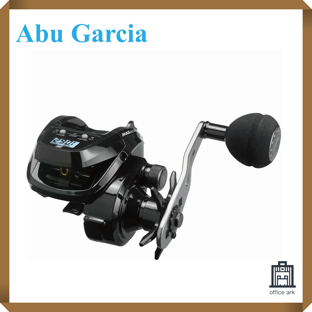 Abu Garcia MAX DLC Reel with counter, left hand winding, high gear