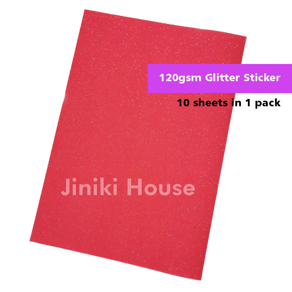 120gsm High Quality A4 Glitter Sticker Ready Stock | Shopee Malaysia
