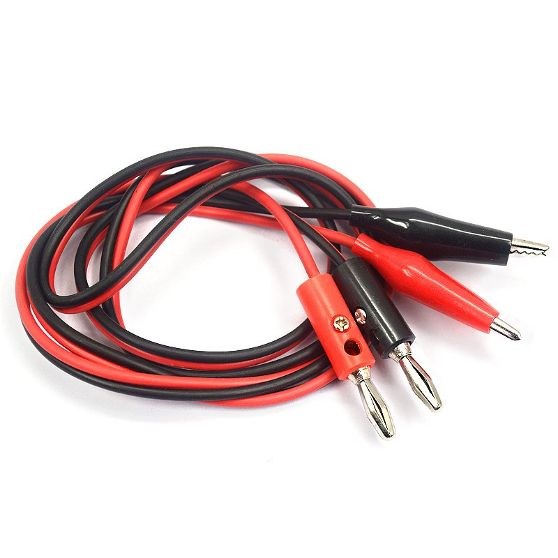 Crocodile Clip to Banana Plug Hot Wire for Jewelry Plating Sadur Emas ...