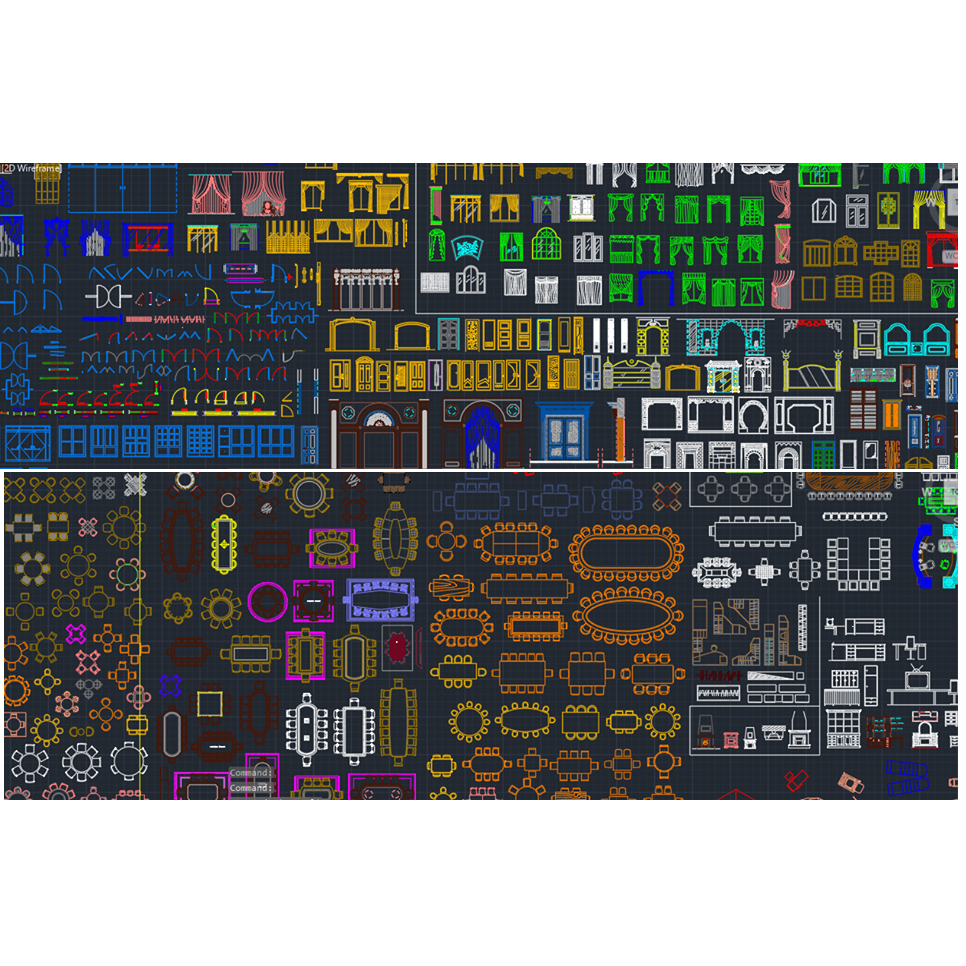 1library Autodesk | AutoCAD 2022 | 5400++ CAD BLOCK MATERIALS AUTOCAD ...