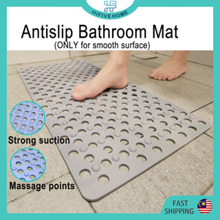 1Pcs Oval Super Absorbent Bathroom Mat Thick 4.5mm Non-Slip Diatom Mud  Toilet Pad Quick-Drying Floor Mat Bath Mat