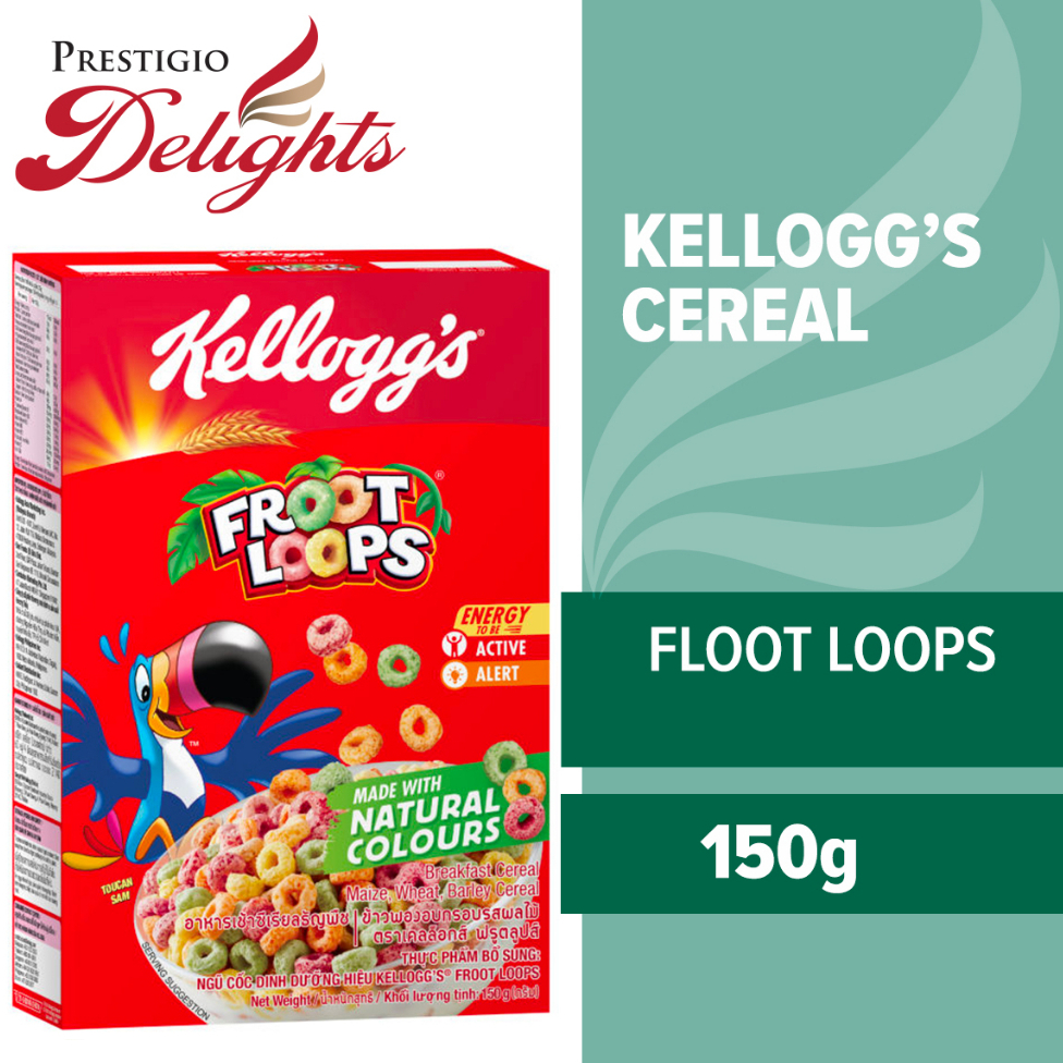 Kellogg's Froot Loops Cereal 150g | Shopee Malaysia