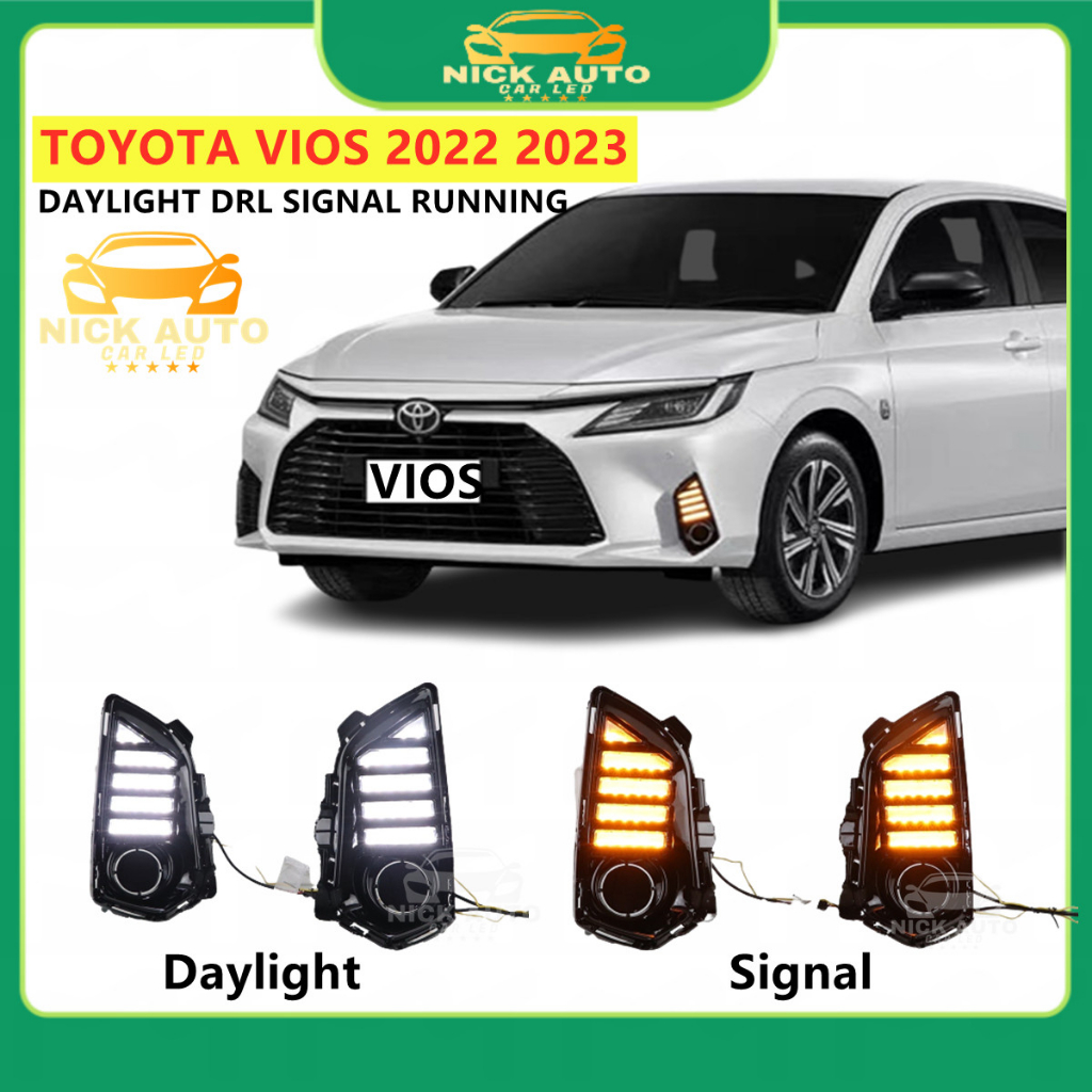 Toyota VIOS (2022 2023) Facelist Daylight DRL Signal Running LED