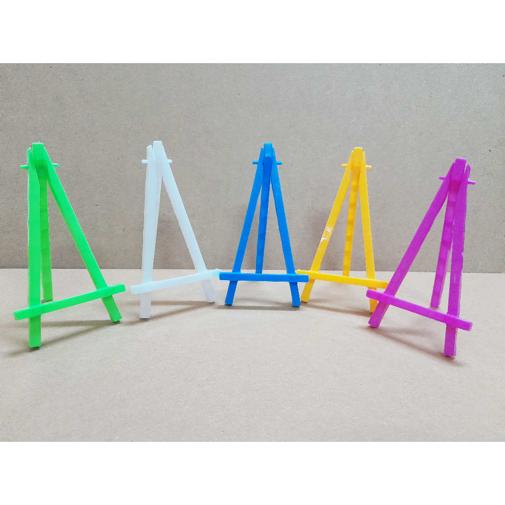 Colorful Mini Plastic Display Easel Multifunctional Foldable Drawing ...
