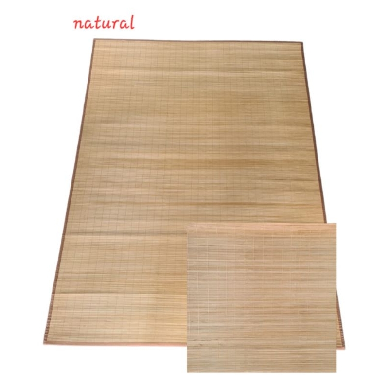 Tikar Buluh - Tikar Benang - Gulung | Bamboo Mat | Mat | Carpet Floor ...