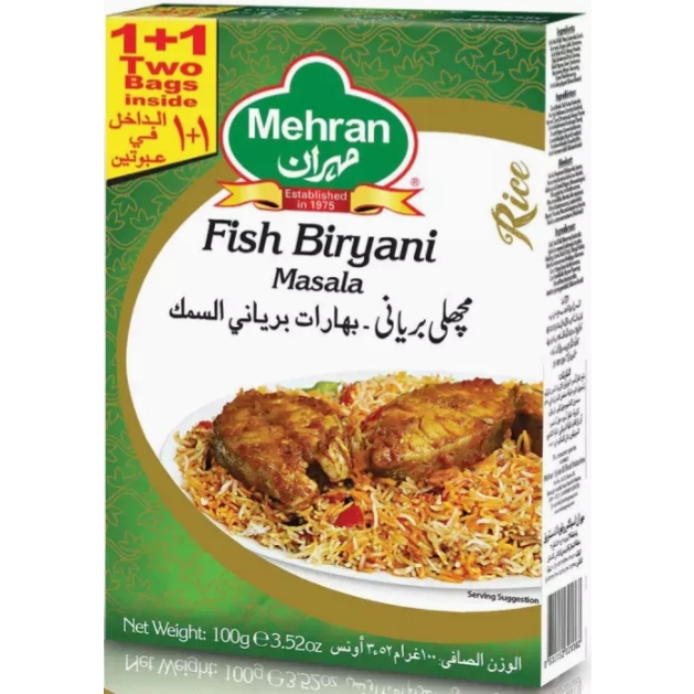 Mehran Fish Biryani Masala 100g | Shopee Malaysia