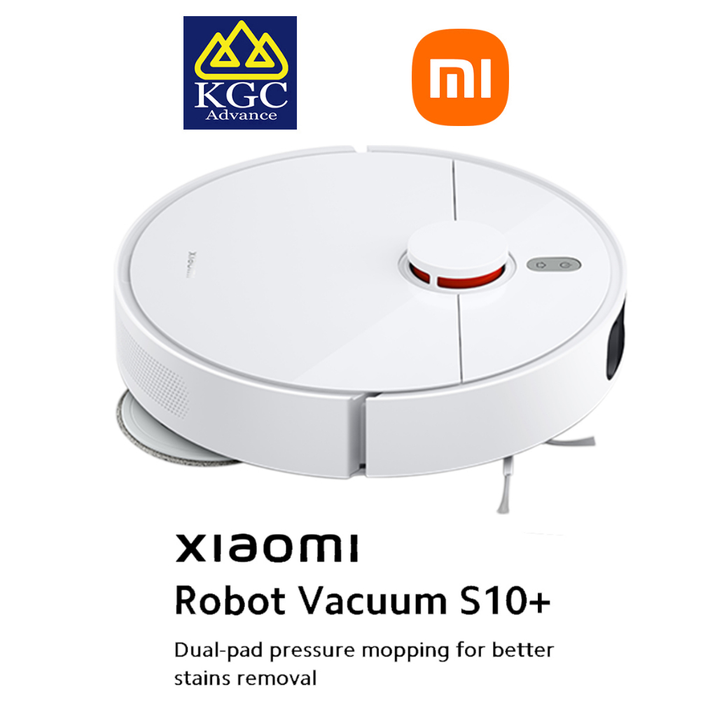 Xiaomi Robot Vacuum S10+ Dualpad pressure mopping for better stains