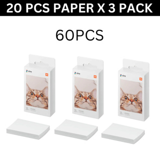 Photo paper 20 pcs. Xiaomi Mi Portable Photo Printer Paper, Accessories \  Photo Printers