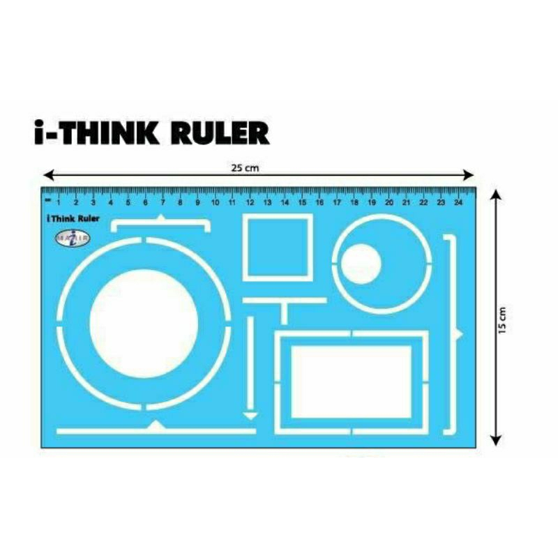 Student I Think Ruler (1 pcs) | Shopee Malaysia