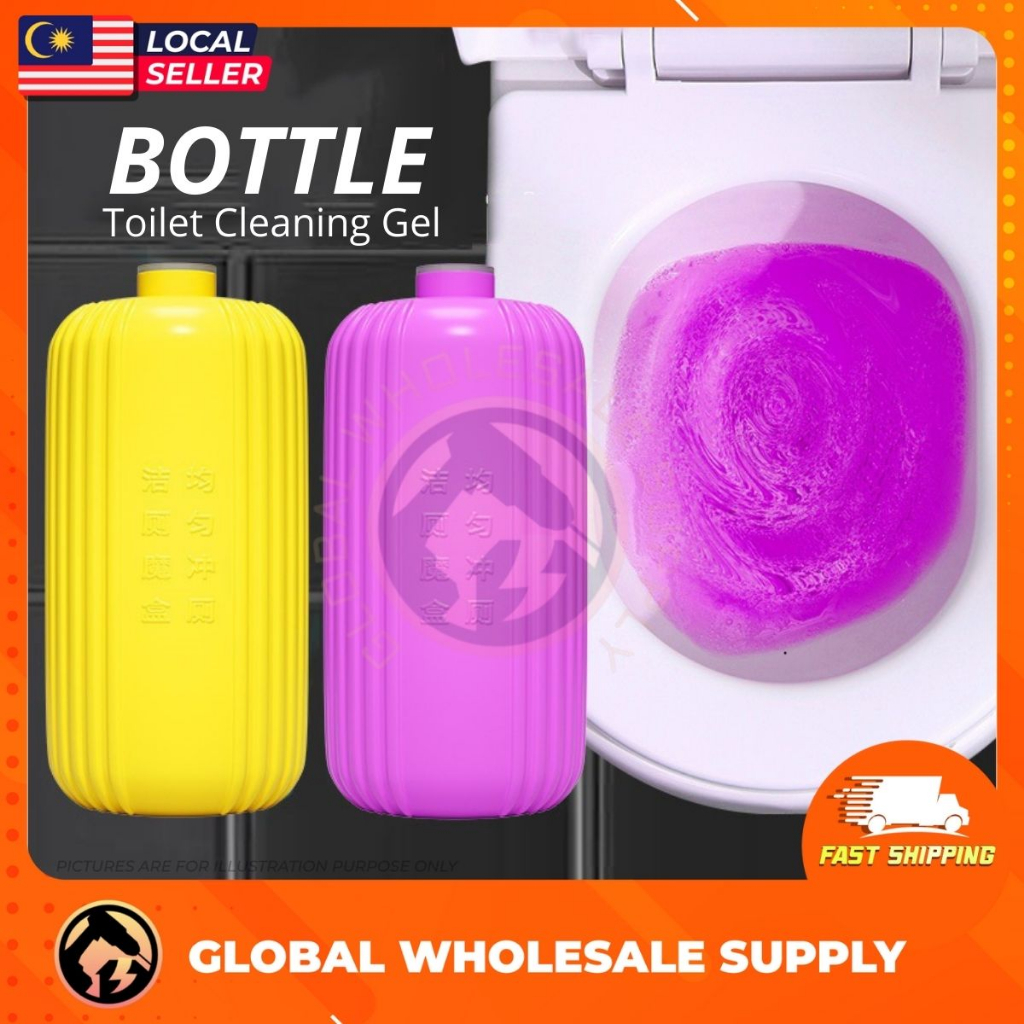 Magic Gel Pewangi Tandas Viral Flush Toilet Stain Remover Pewangi Jamban Toilet Bowl Gel Cleaner
