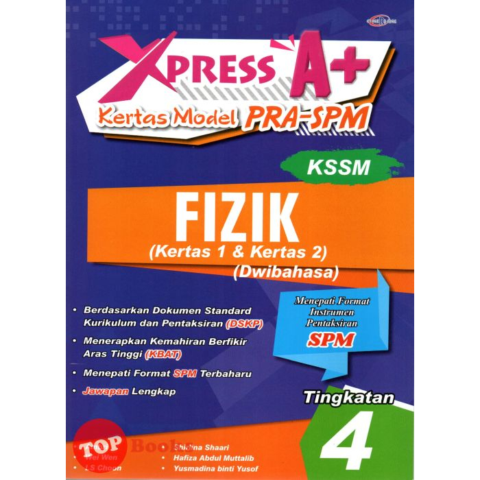 [topbooks Cemerlang] Buku Latihan Xpress A Kertas Model Pra Spm