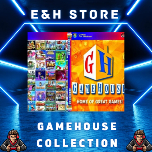 [150 GAMES in 1 PACK] GAMEHOUSE COLLECTION | Shopee Malaysia