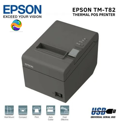 Epson TMT82 Thermal Receipt Printer (USED) Shopee Malaysia