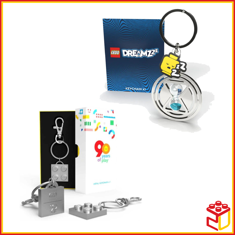(Ready Stock) LEGO Dreamzzz KeyChain Meta Keychain 2 x 2 Bricks 90 ...